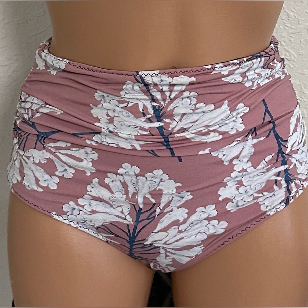 Clube Bossa floral high-waisted bikini bottoms